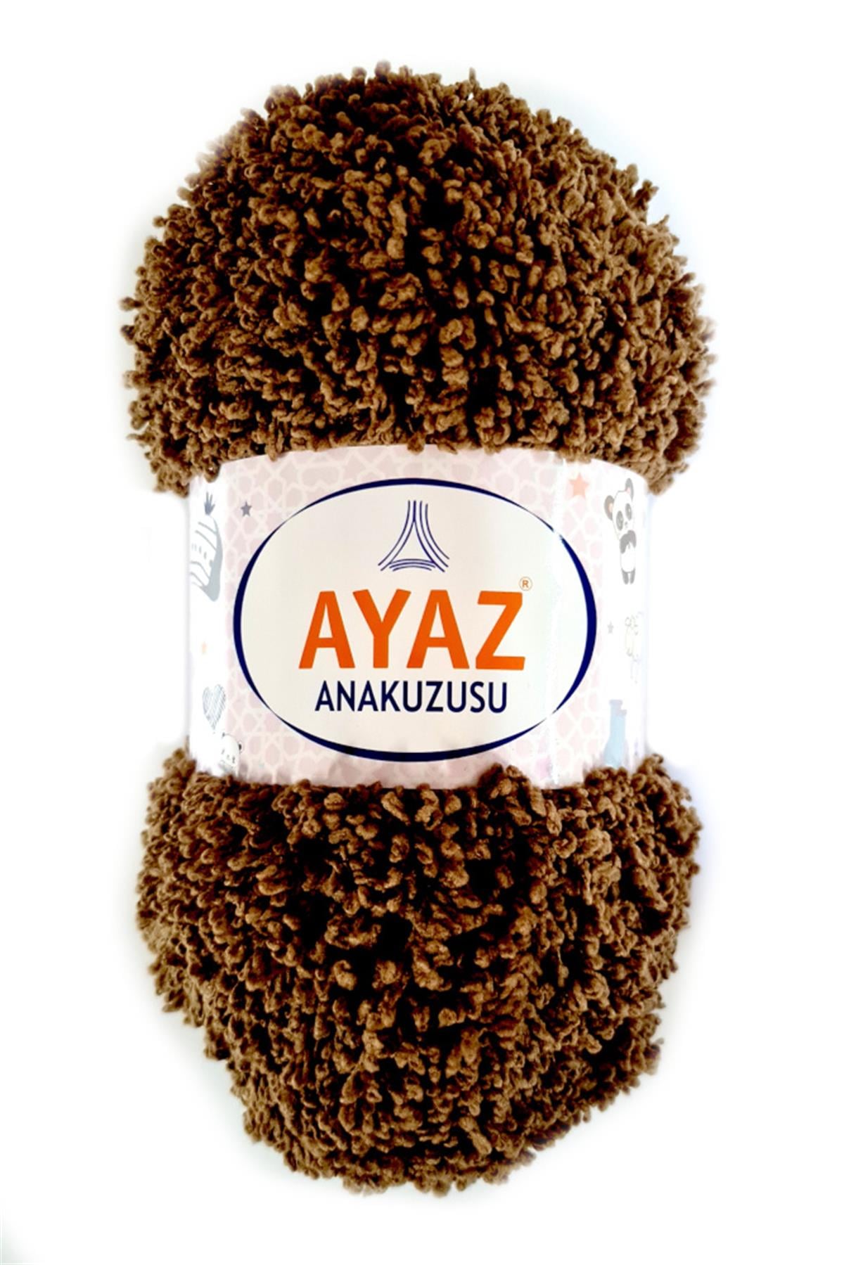 Ayaz Anakuzusu 2182 Kahverengi  El Örgü İpi |Bebe El Örgü İpi