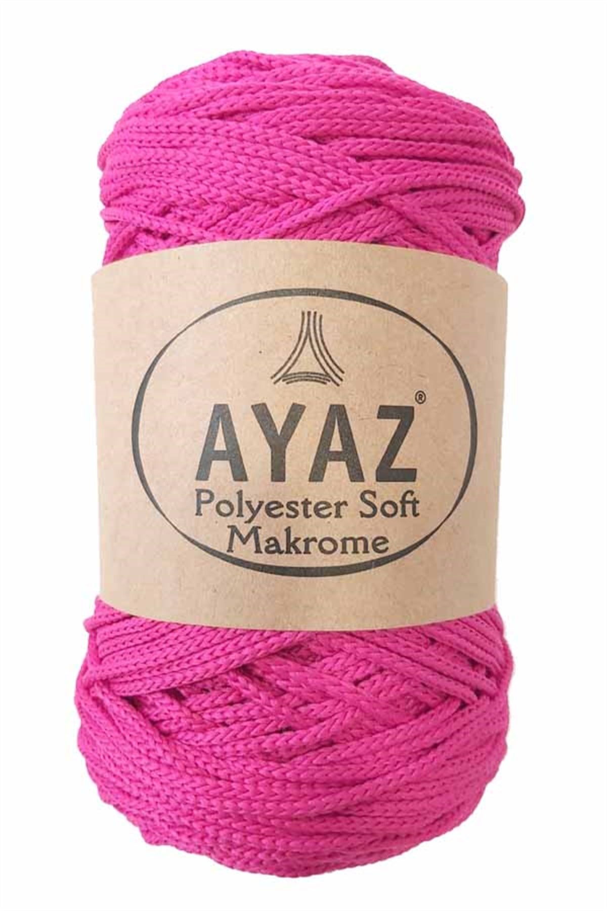 Ayaz Polyester Soft Makrome İpi 1137 Fuşya