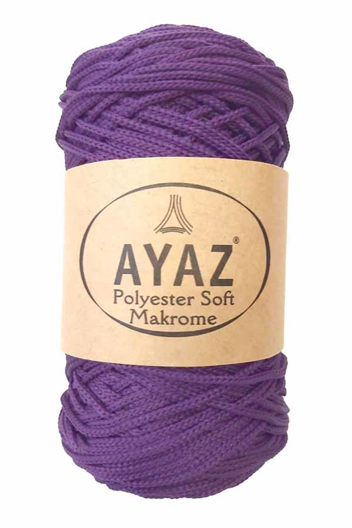 Ayaz Polyester Soft Makrome İpi 1187 Koyu Eflatun