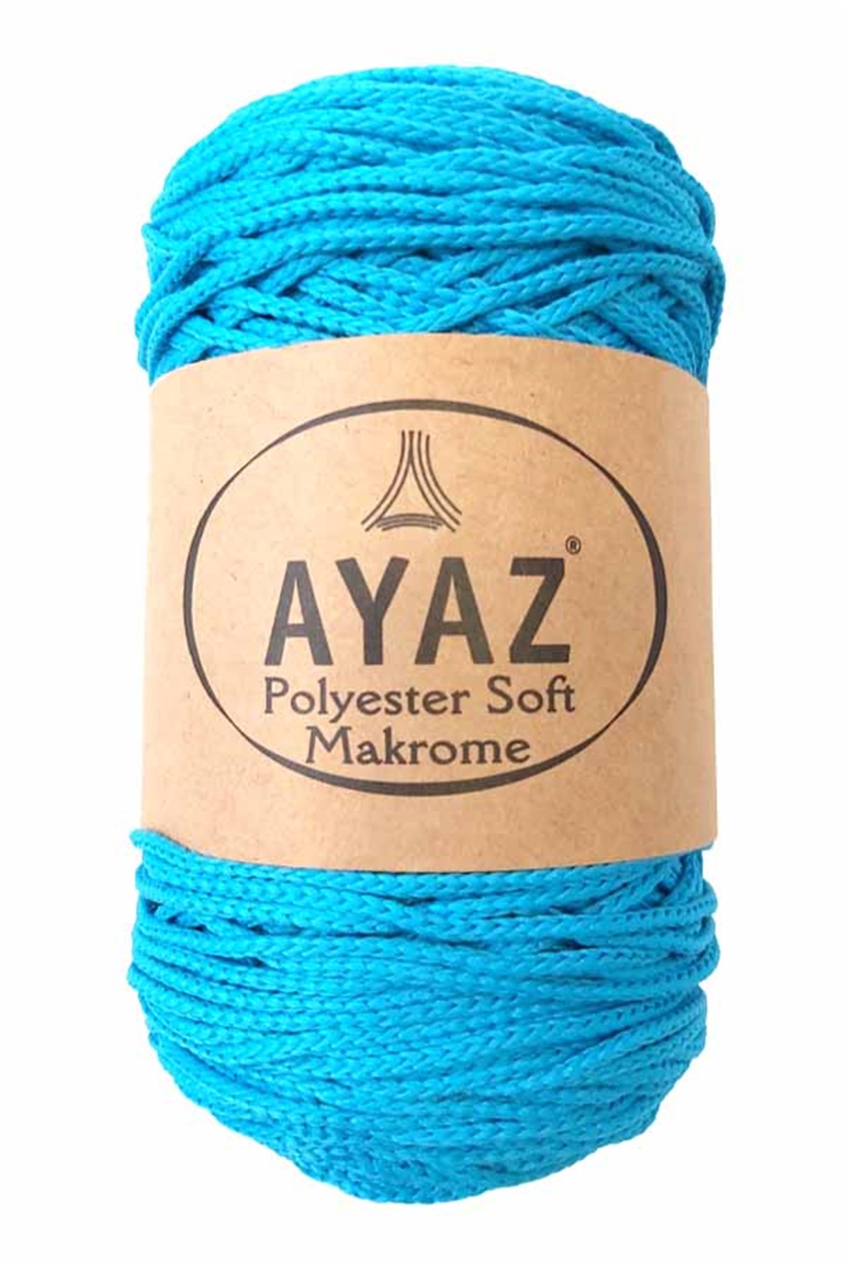 Ayaz Polyester Soft Makrome İpi 1235 Turkuaz