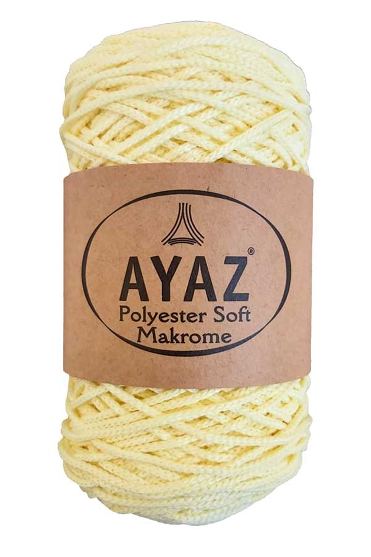 Ayaz Polyester Soft Makrome İpi 1256 Krem