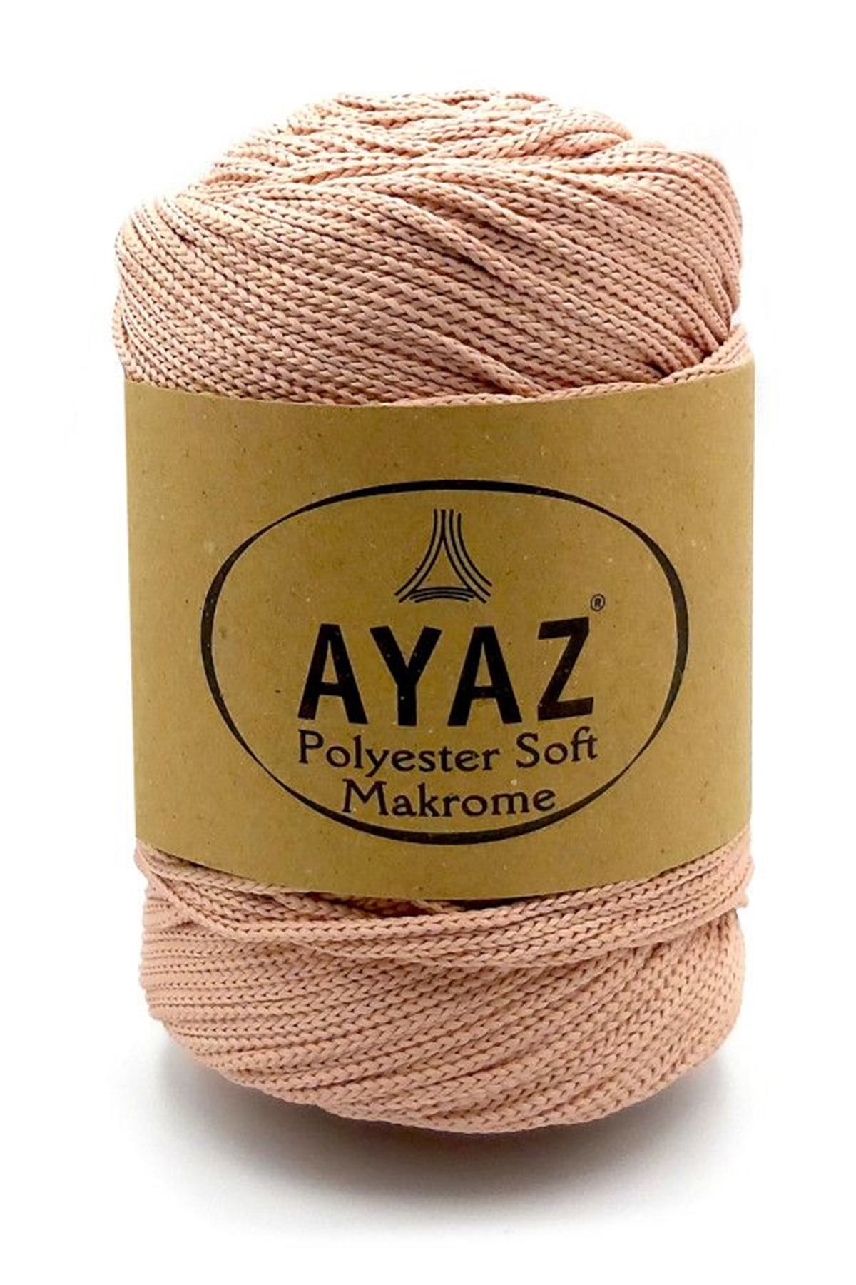 Ayaz Polyester Soft Makrome İpi 1722 Pudra
