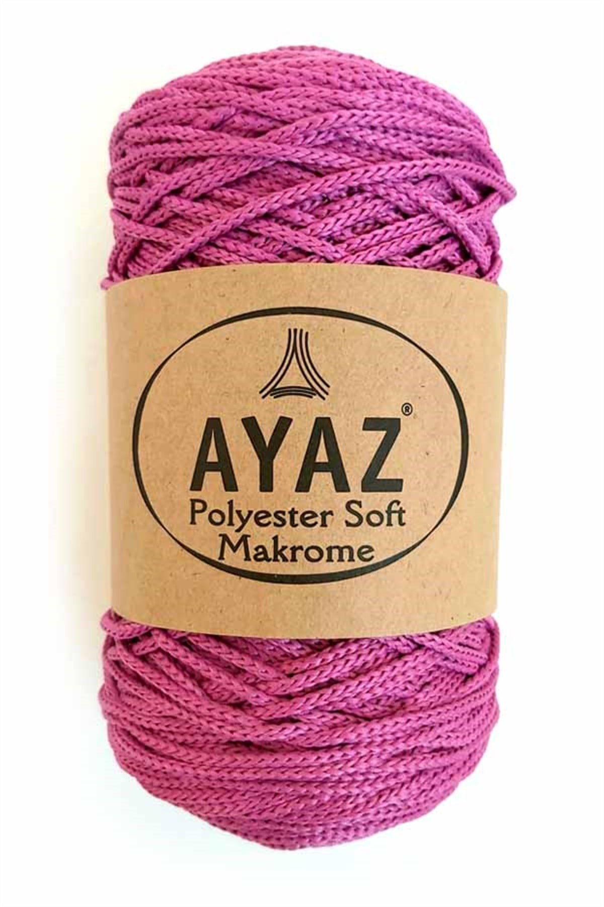 Ayaz Polyester Soft Makrome İpi 2249 Gül Kurusu