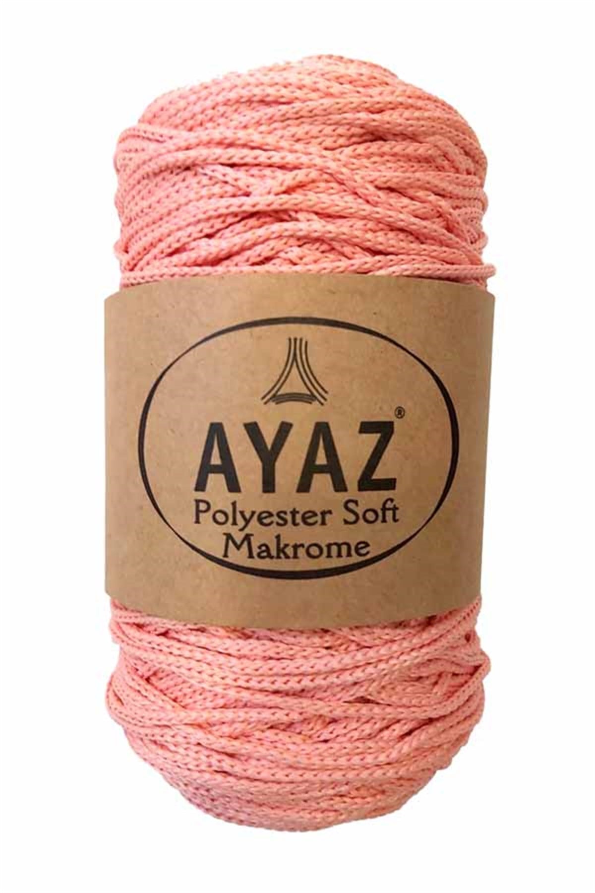 Ayaz Polyester Soft Makrome İpi 2292 Somon