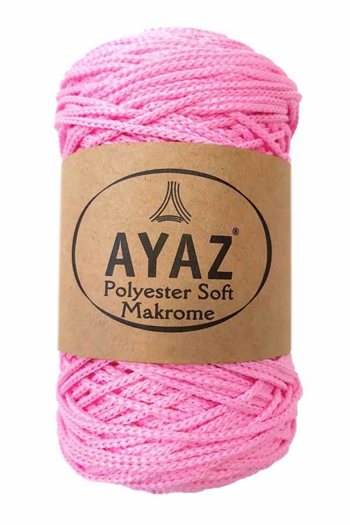 Ayaz Polyester Soft Makrome İpi 3244 Koyu Pembe