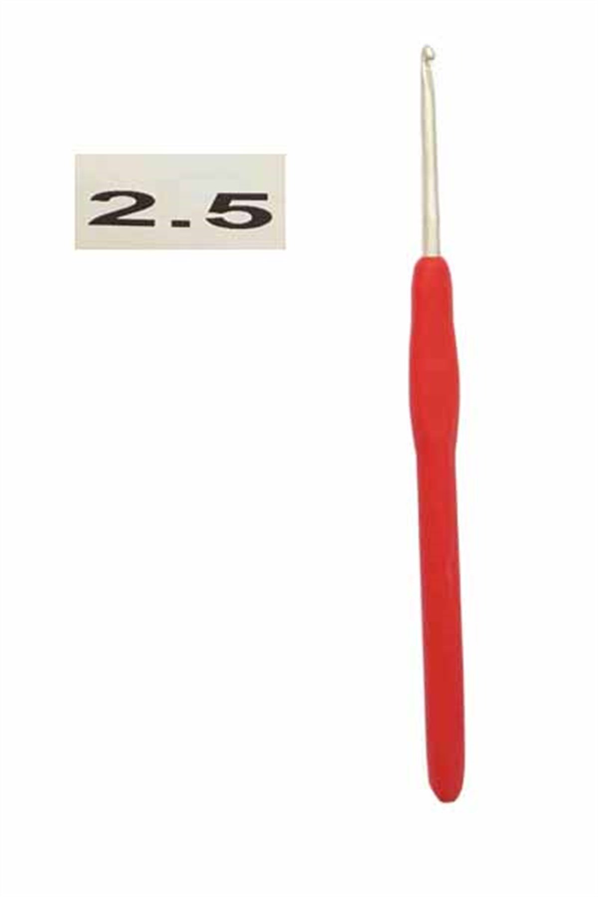 Ayaz Renkli Silikon Saplı Tığ | Yün Tığ