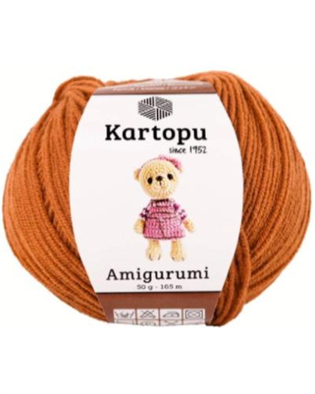 Kartopu Amigurumi K1834 Hardal | El Örgü İpi