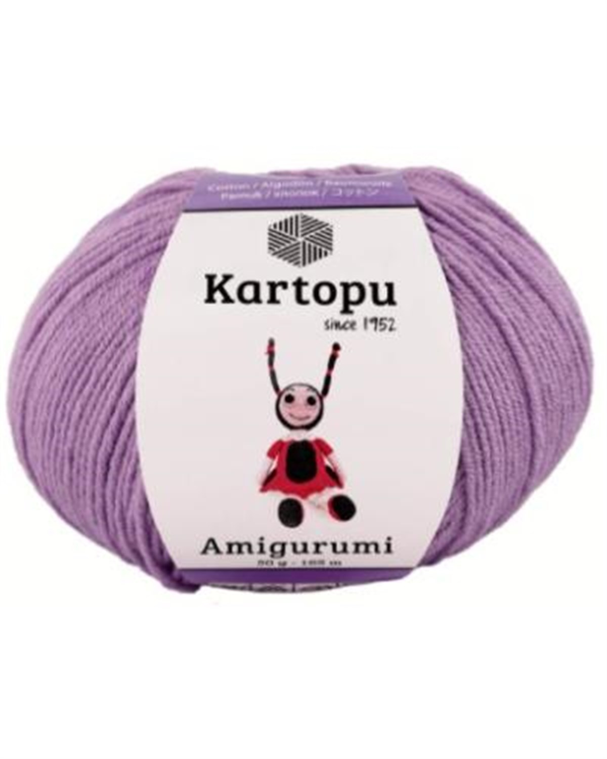 Kartopu Amigurumi K701 Eflatun | El Örgü İpi