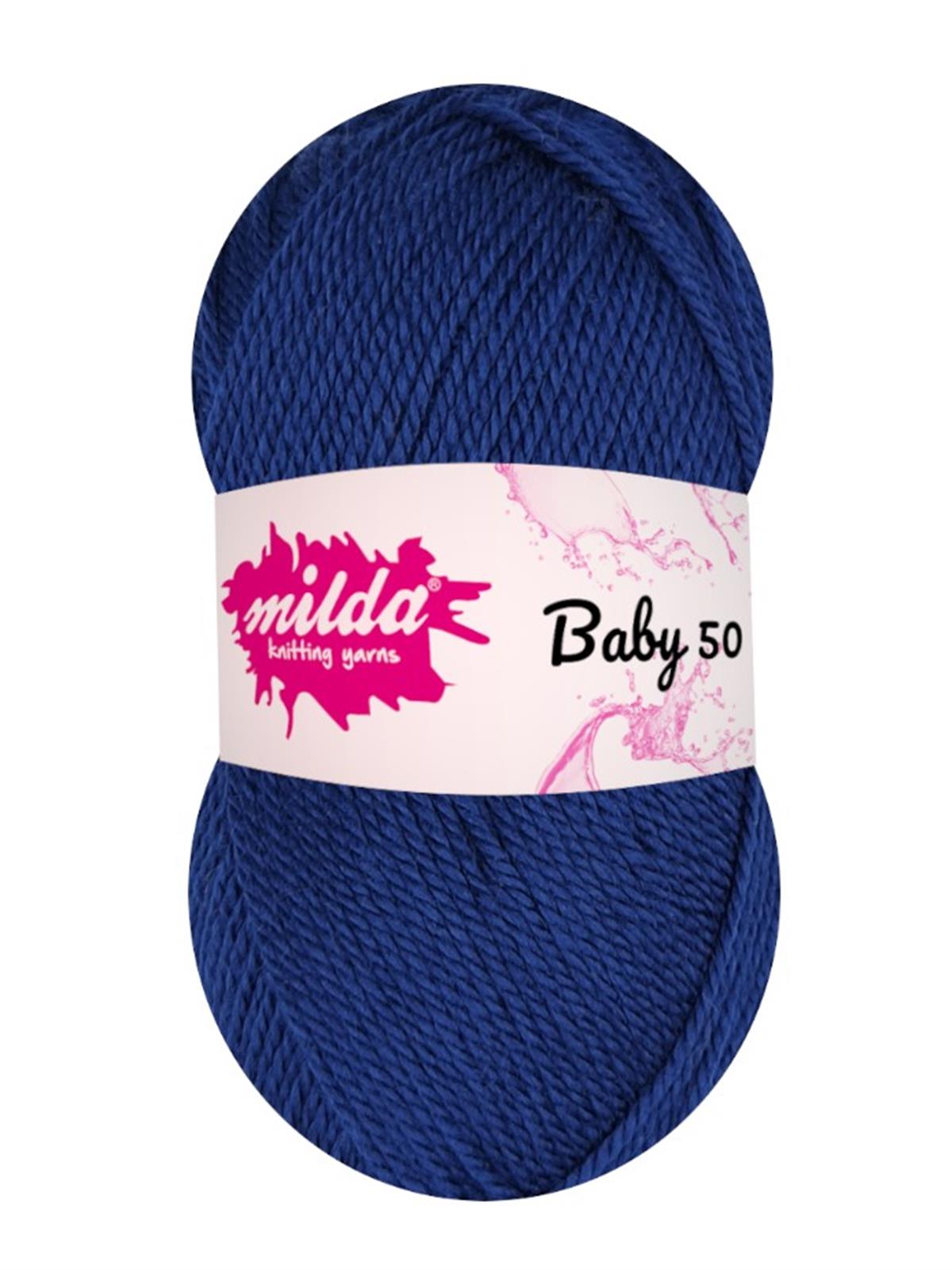 Milda Baby 50 1148 Lacivert | Milda El Örgü İplikleri