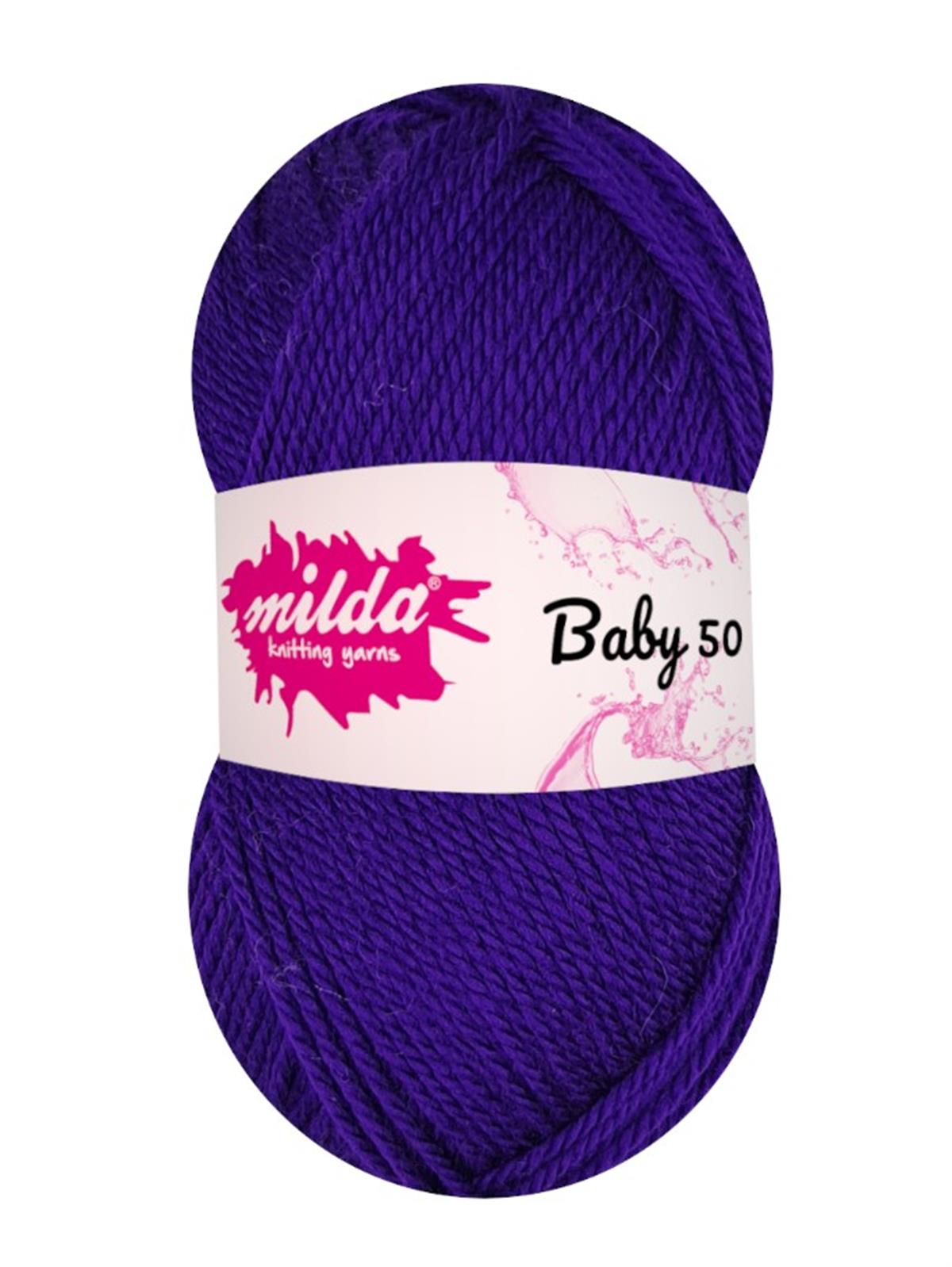 Milda Baby 50 1188 Mor | Milda El Örgü İplikleri
