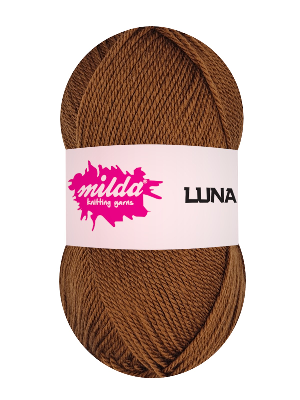 Milda Luna 1223 Tarçın Örgü İpi 5 Yumak  | El Örgü İpi