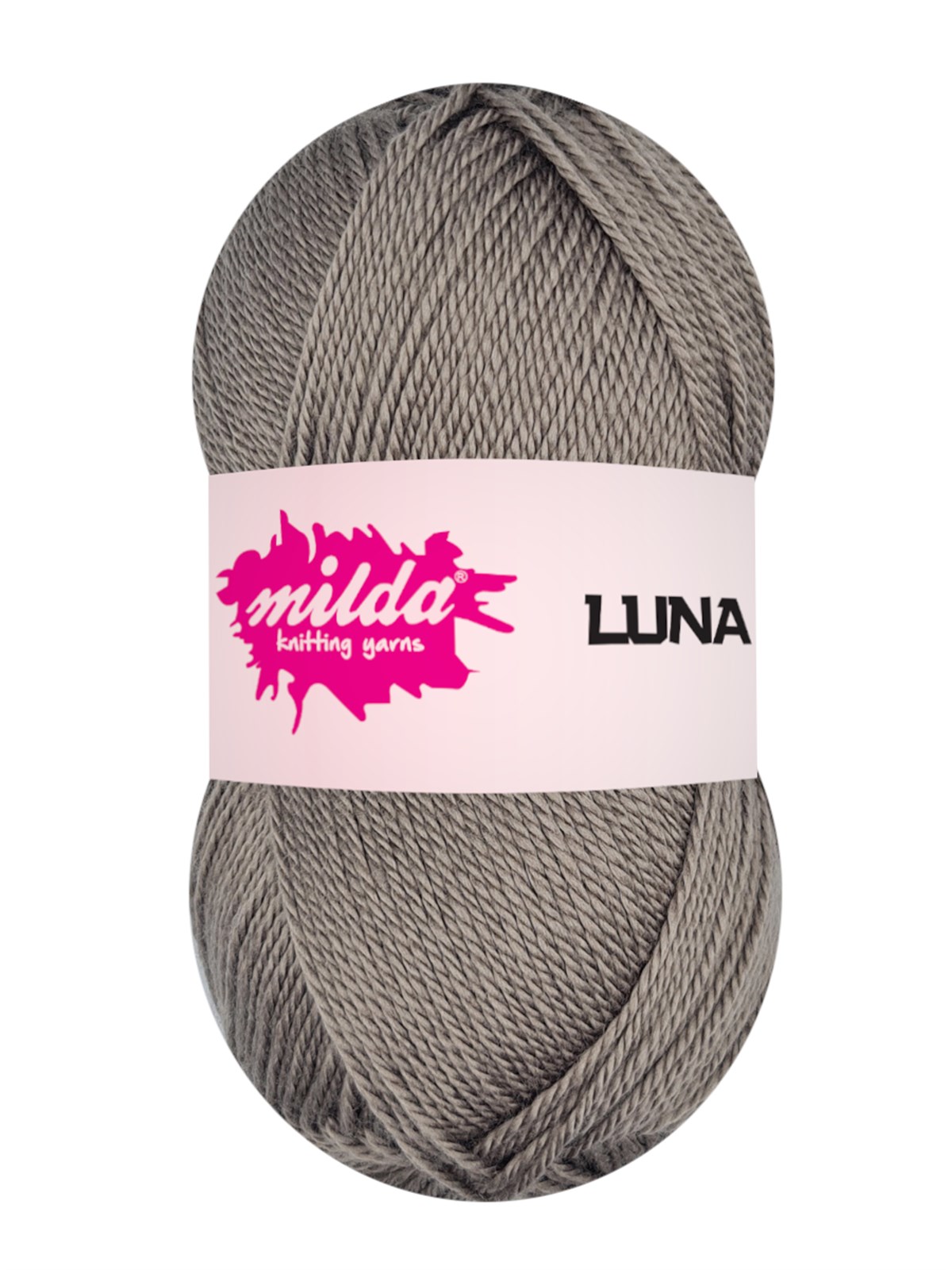Milda Luna 1257 Vizon Örgü İpi 5 Yumak  | El Örgü İpi