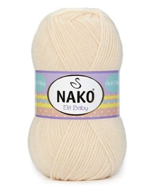 Nako Elit Baby 10889 Bal Köpüğü | Tüylenmeyen İp | Bebek İpi