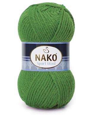 Nako Sport Wool 6574 Çimen Yeşili | Nako Yün El Örgü