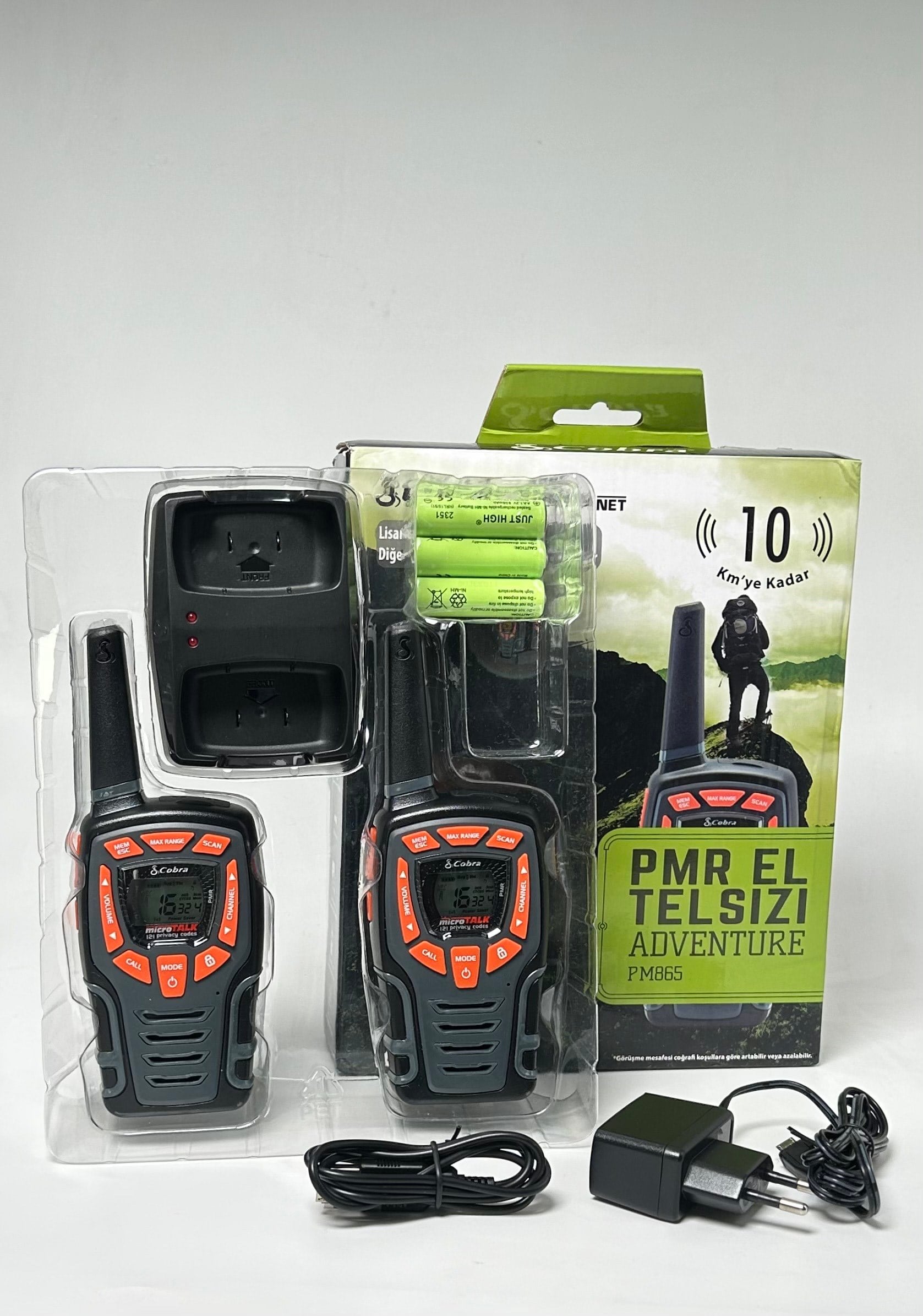 Aselsan Cobra PM865 10Km Titreşimli Pmr El Telsizi