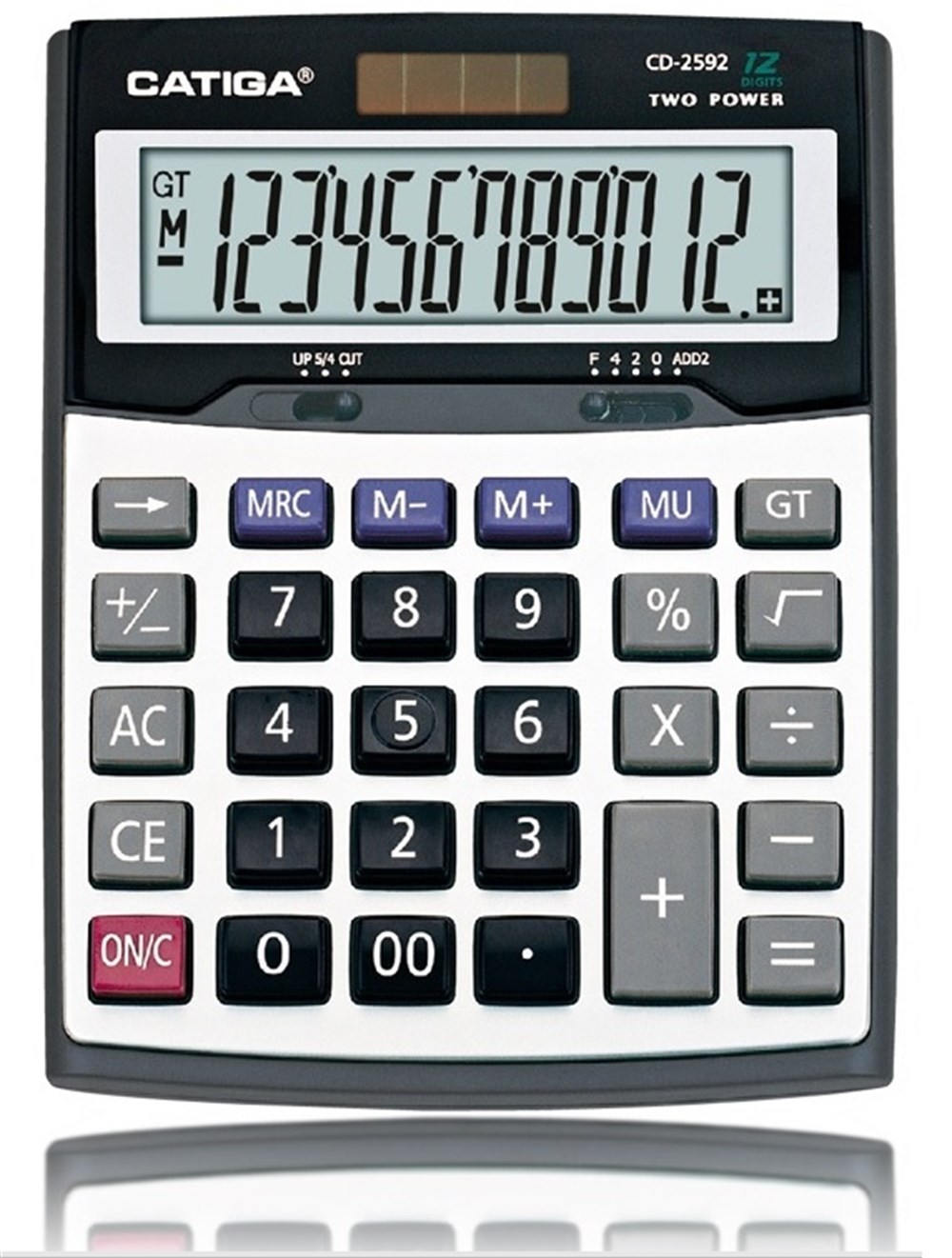 CATIGA CD-2592 12 HANE MASAÜSTÜ HESAP MAKİNESİ