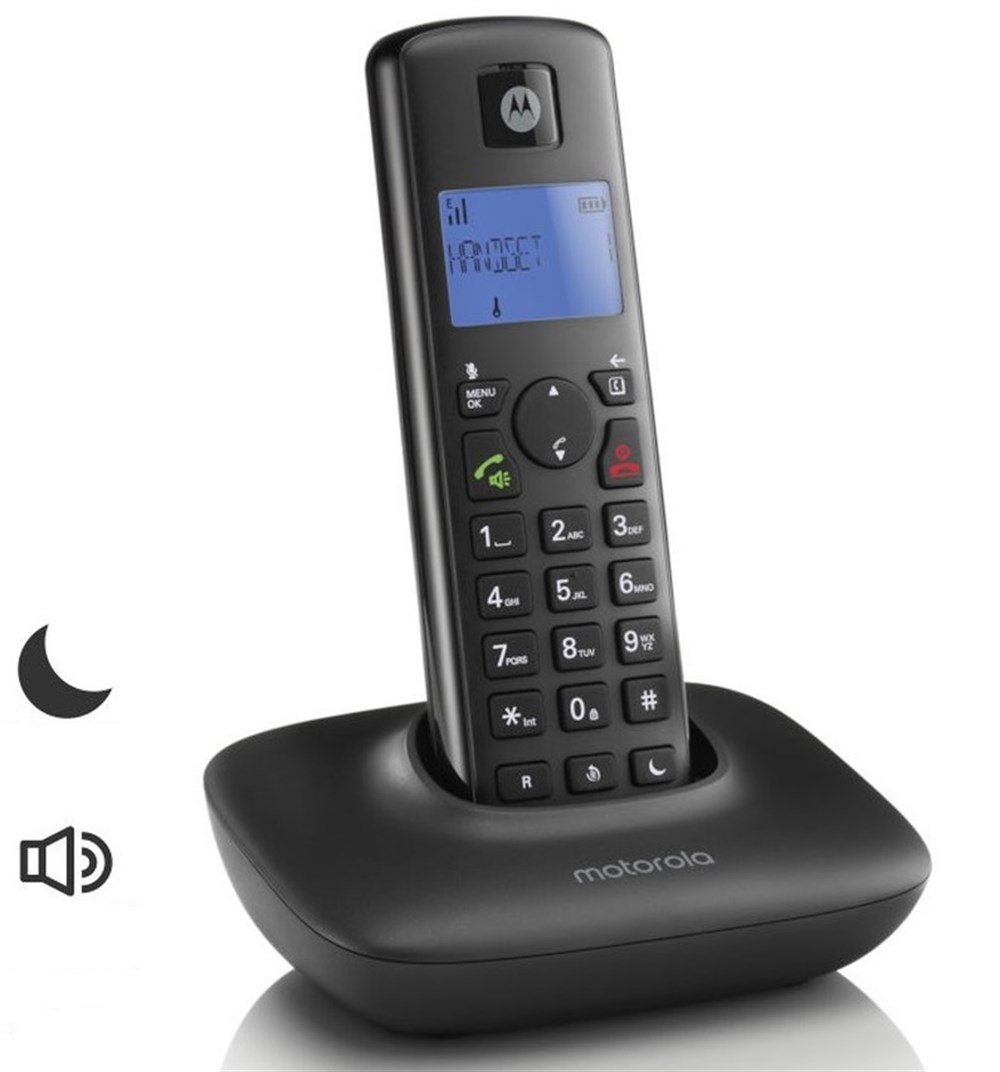 Motorola T401+ Handsfree Dect Telsiz Telefon Siyah