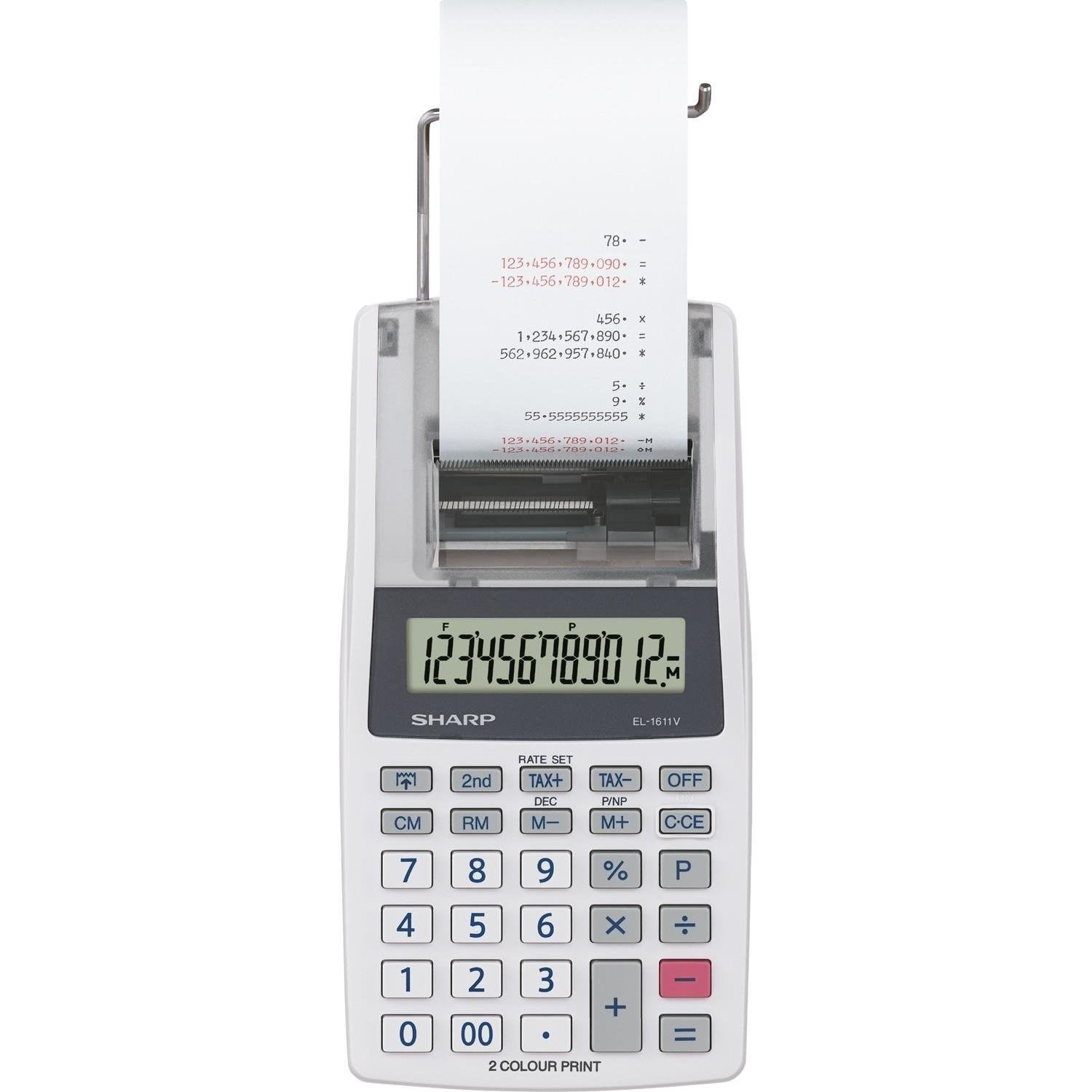 Sharp EL-1611V 12 Haneli Şeritli Hesap Makinesi