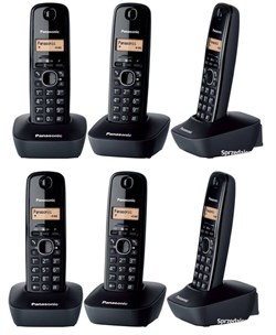 Panasonic KX-TG1616 6 Ahizeli Telsiz Telefon