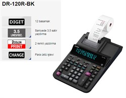 Casio DR-120 R 12 Digits Şeritli Hesap Makinesi