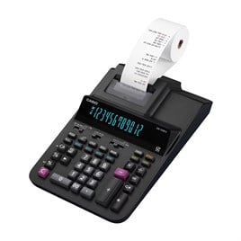 Casio DR-120R II-BK Şeritli Hesap Makinesi 12 Hane