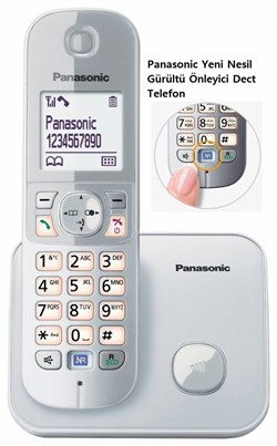 Panasonic KX-TG6811 Gri Telsiz Telefon