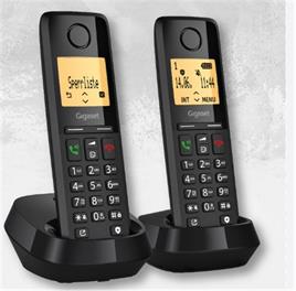 Gigaset Pure 300 Duo Handsfree Kablosuz Dect Telsiz Telefon