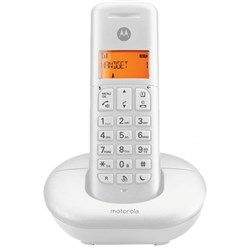 Motorola E201 Handsfree Dect Telsiz Telefon Beyaz
