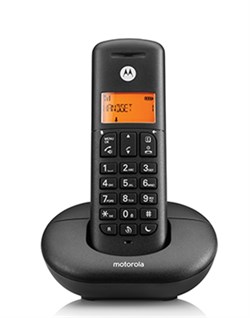 Motorola E201 Handsfree Dect Telsiz Telefon Siyah