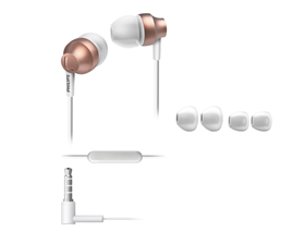 Philips SHE3855RG Gold Mikrofonlu Kulak İçi Kulaklık