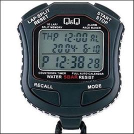 Q&Q HS45 J003Y Boyun Askılı Dijital Kronometre
