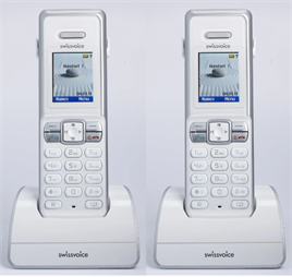 Swissvoice IH250 Duo Renkli Ekran Handsfree Telsiz Telefon