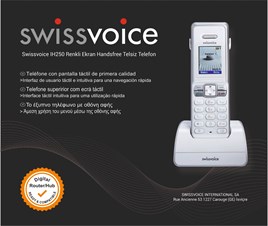 Swissvoice IH250 Renkli Ekran Handsfree Telsiz Telefon