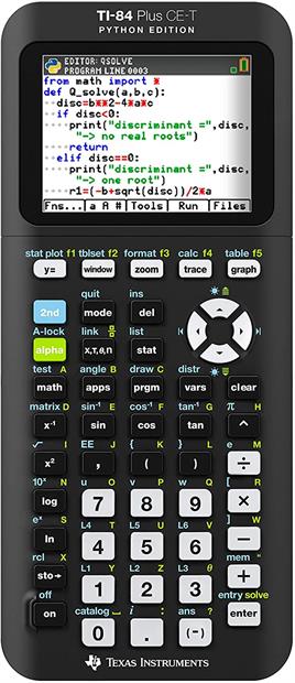 Texas Instruments TI-84 PLUS CE-T Grafik Bilimsel Hesap Makinesi