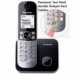 Panasonic KX-TG6811 Siyah Telsiz Telefon