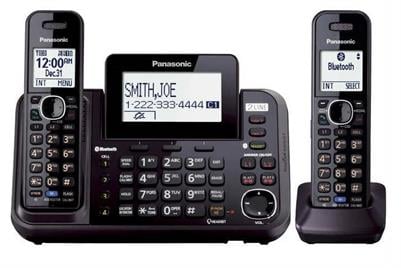Panasonic 2 Hatlı 2 Ahizeli Telsiz Telefon