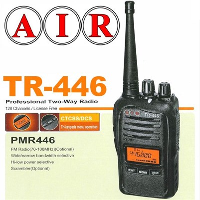 AIR TR-446 PMR El Telsizi - Lisans Gerektirmez