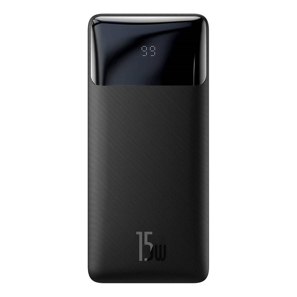 Baseus Bipow 20000 mAh 15 W Hızlı Şarj Powerbank Siyah