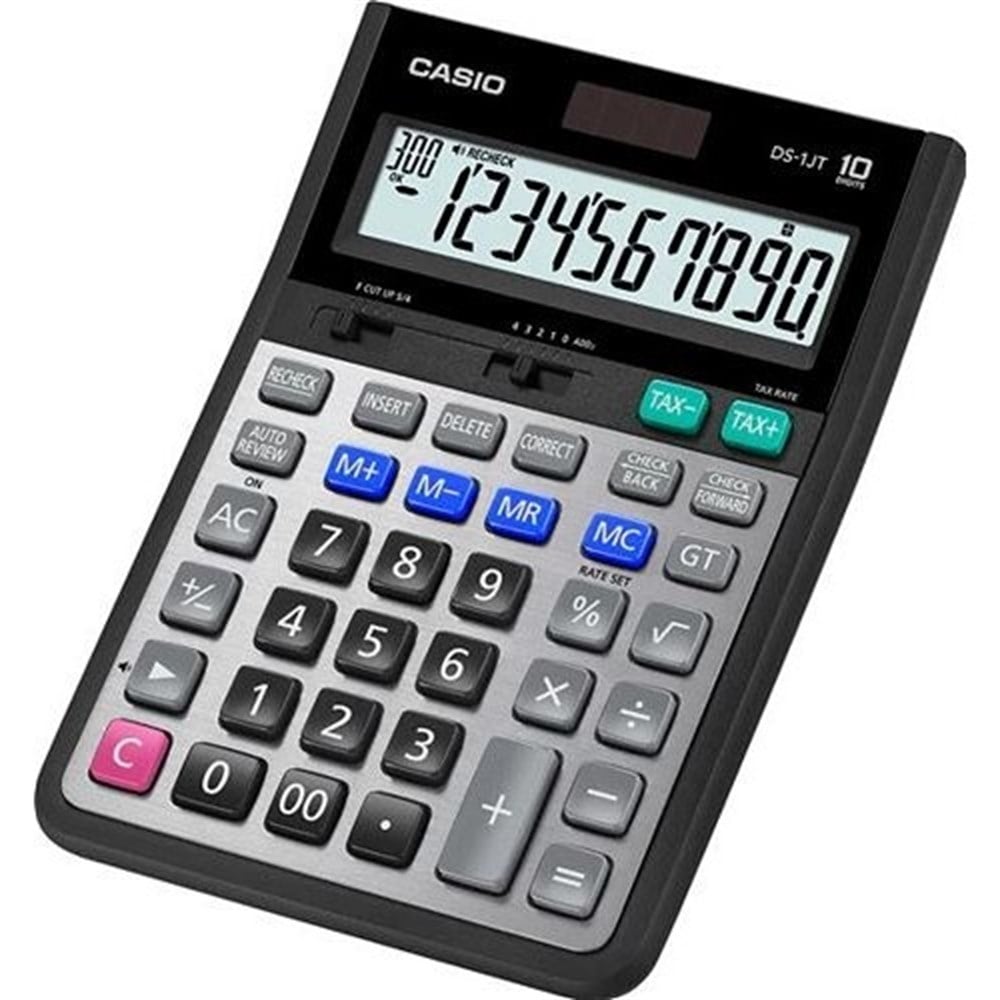 Casio DS-1JT Masaüstü 10 Hane Hesap Makinesi