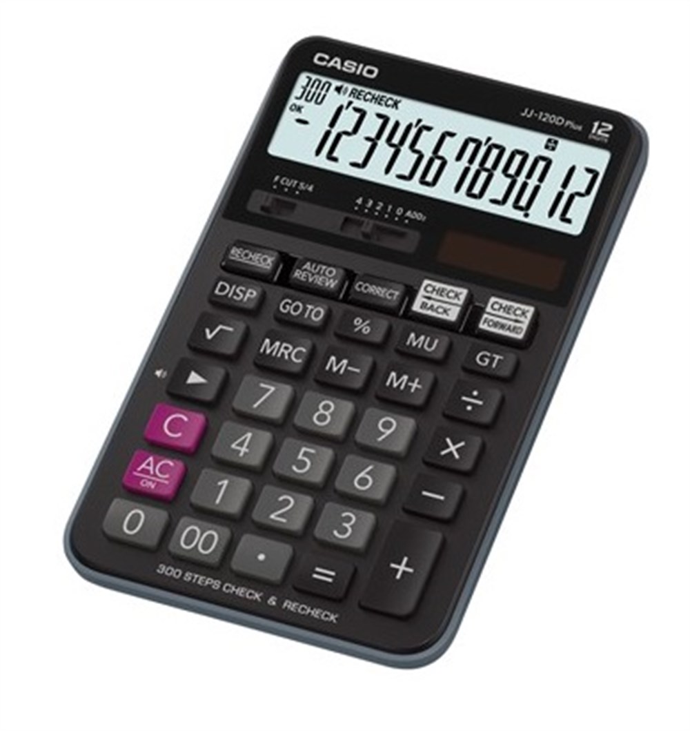 Casio JJ-120D Plus Masaüstü Hesap Makinesi