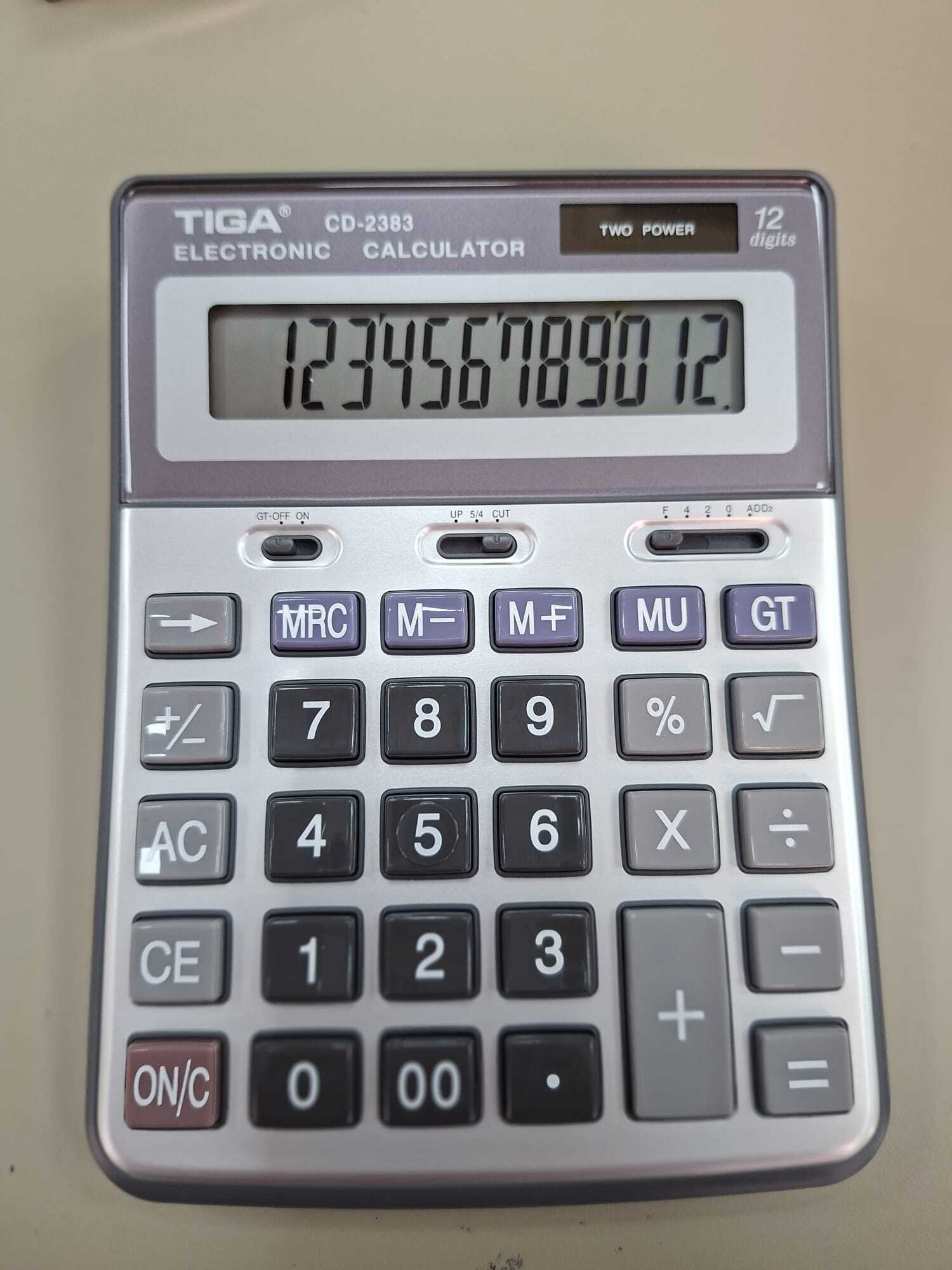 Catiga CD-2383 12 Hane Masaüstü Hesap Makinası