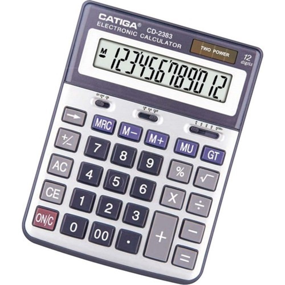 Catiga CD-2383 12 Hane Masaüstü Hesap Makinası