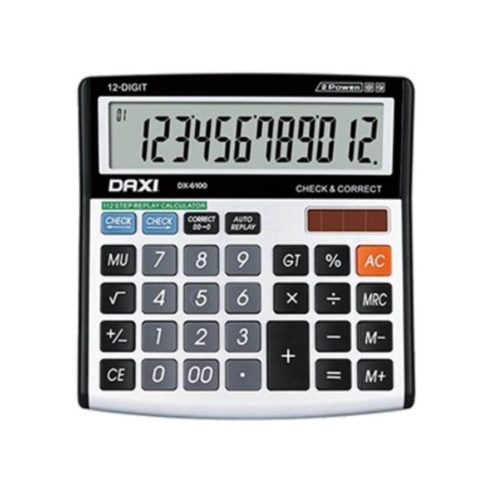 Daxi DX-6100 12 Haneli Hesap Makinesi