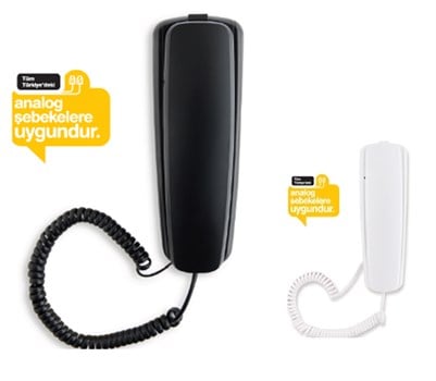 Laxon TC100 Duvar Tipi Kablolu Telefon