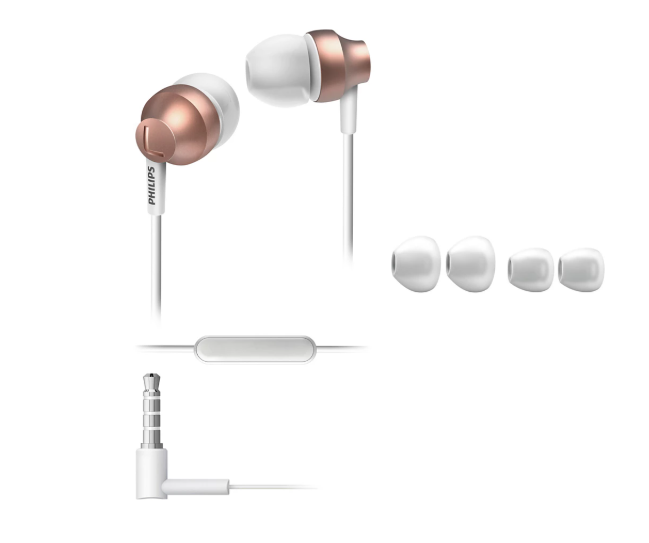 Philips SHE3855RG Gold Mikrofonlu Kulak İçi Kulaklık