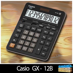 Casio GX-12B 12 Haneli Masaüstü Hesap Makinesi