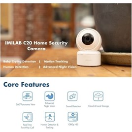 Xiaomi Imilab C20 Wi-Fi Akıllı Ev Güvenlik Kamerası