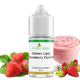 Dinner Lady - Strawberry Custard 10 ml