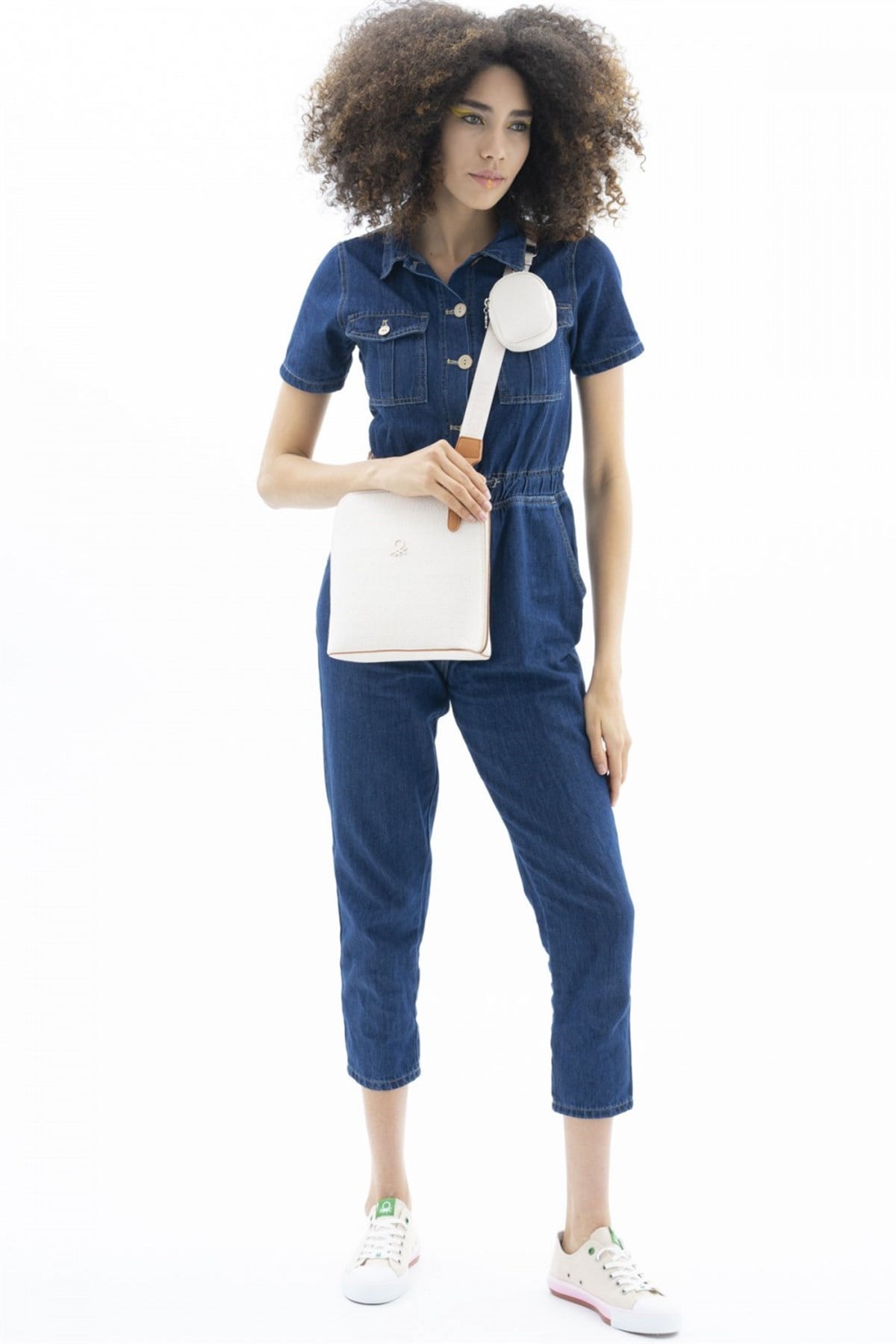 Benetton Kadın Çapraz Çanta Bnt466 Bej Camel