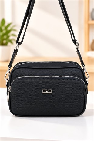 Kadın Omuz Çanta MV025 Lacoste Siyah